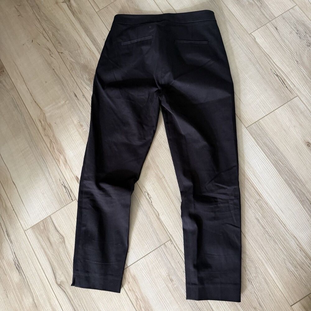 Women's J. Crew Black Cropped 'Martie' Trousers Size 2P